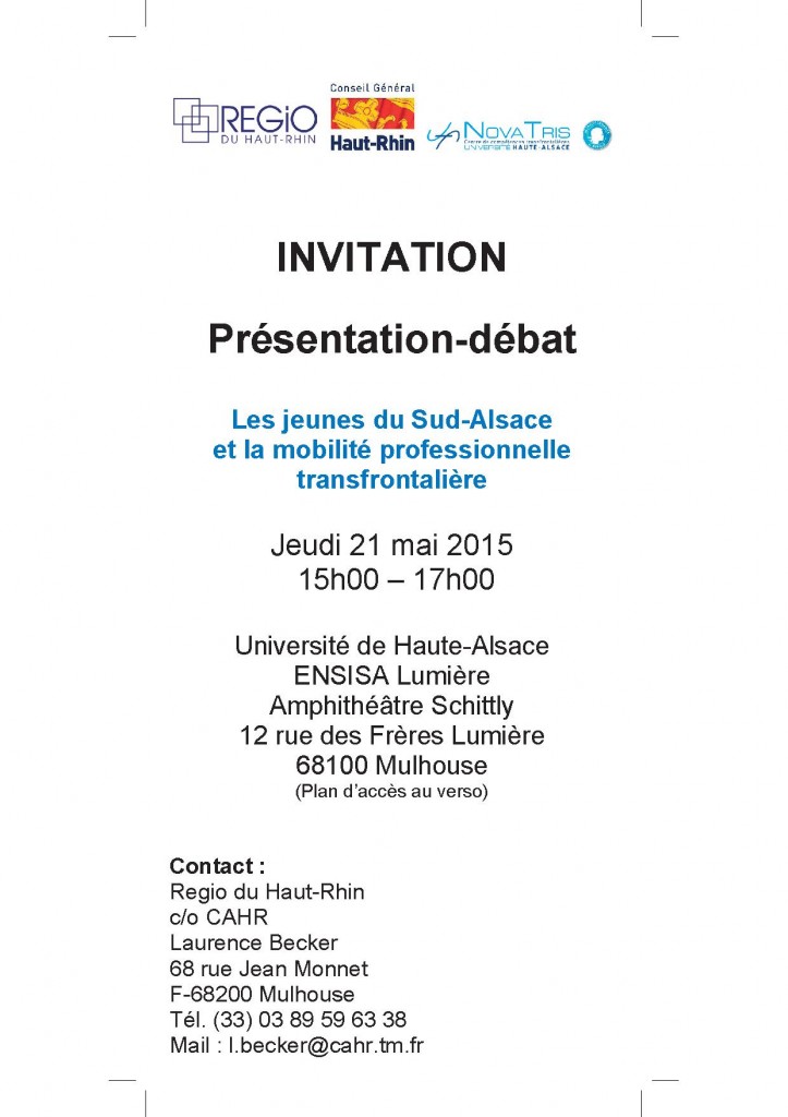 Invitation 21 mai