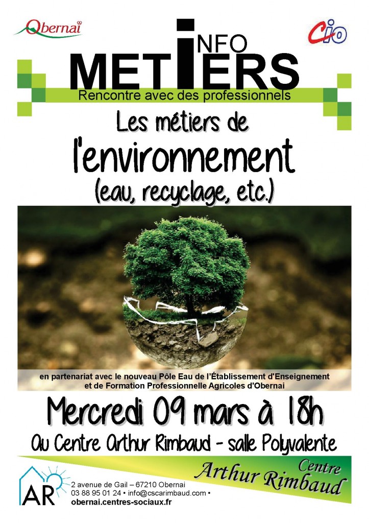 metiers environnement